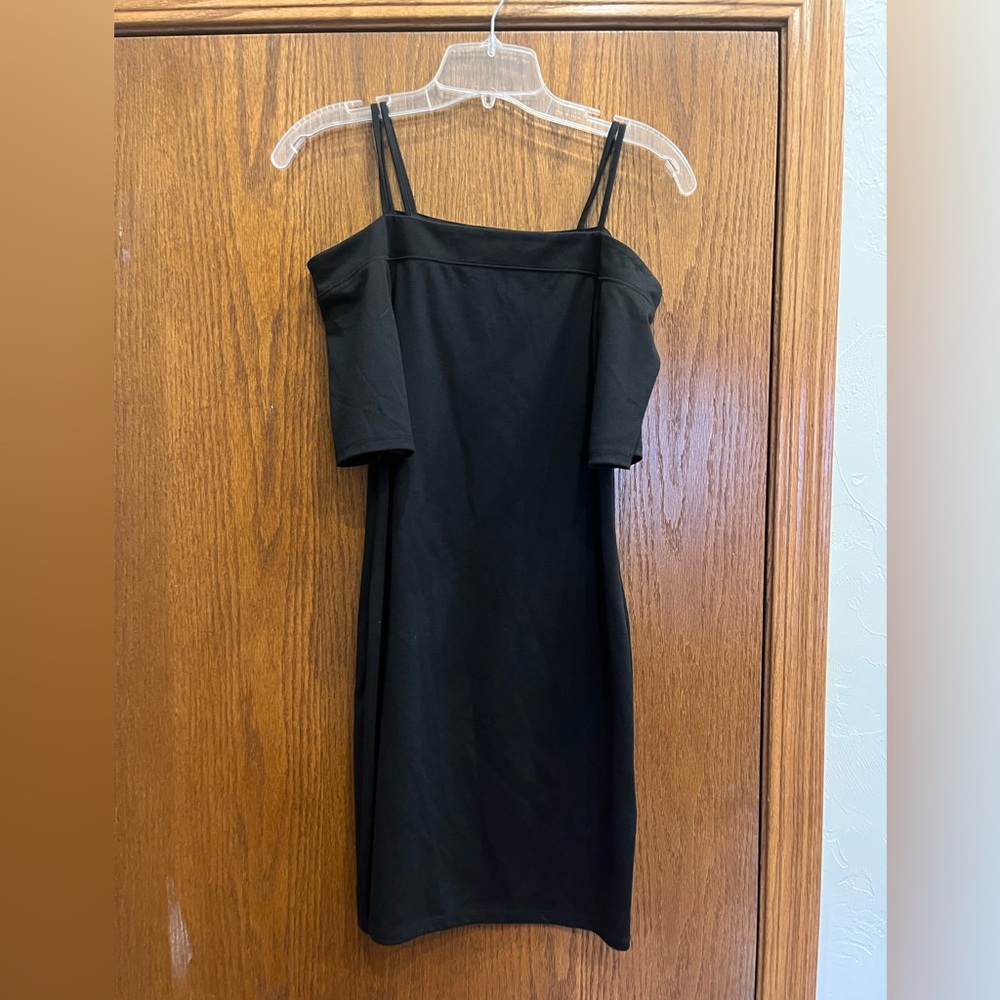 H&M Black Strapless Dress